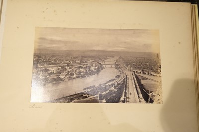 Lot 16 - France. Paris and the French Cathedrals [so titled on upper cover], c. 1870
