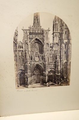 Lot 16 - France. Paris and the French Cathedrals [so titled on upper cover], c. 1870