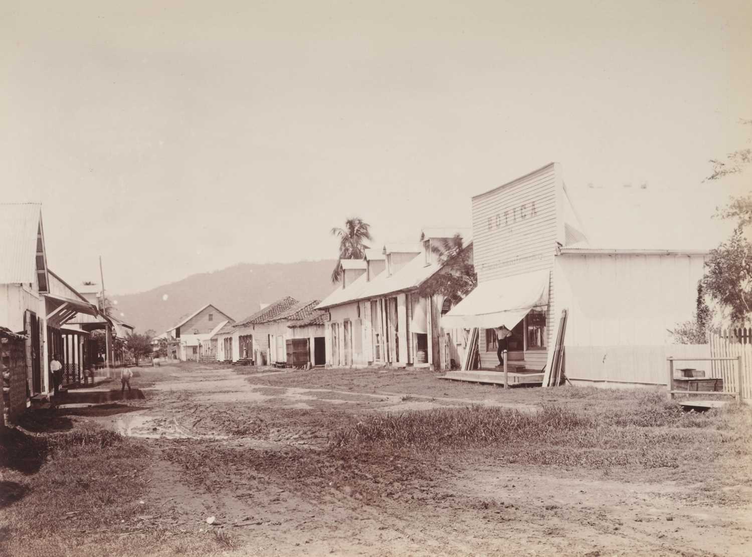 Lot 20 - Honduras. A pair of photograph albums of Honduras, c. 1900, albumen & gelatin silver prints