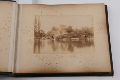 Lot 20 - Honduras. A pair of photograph albums of Honduras, c. 1900, albumen & gelatin silver prints