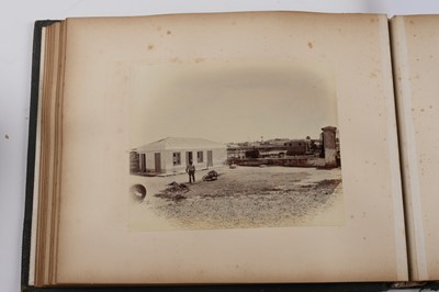 Lot 20 - Honduras. A pair of photograph albums of Honduras, c. 1900, albumen & gelatin silver prints