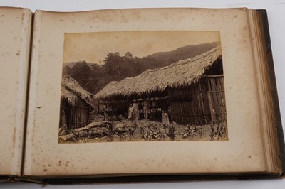 Lot 20 - Honduras. A pair of photograph albums of Honduras, c. 1900, albumen & gelatin silver prints
