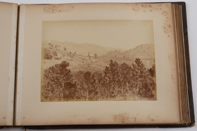 Lot 20 - Honduras. A pair of photograph albums of Honduras, c. 1900, albumen & gelatin silver prints