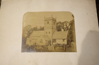 Lot 11 - Early Photography. A group of 12 early photographs, c. 1850s/1860s