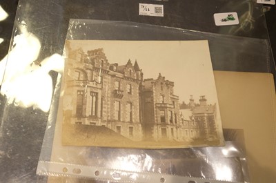 Lot 11 - Early Photography. A group of 12 early photographs, c. 1850s/1860s