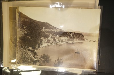 Lot 23 - Italy. A group of approximately 80 photographs of Italy, mostly c. 1870/1880s