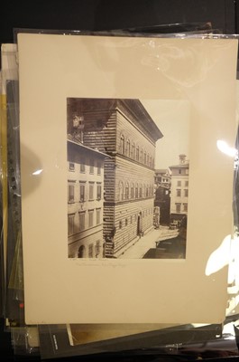 Lot 23 - Italy. A group of approximately 80 photographs of Italy, mostly c. 1870/1880s