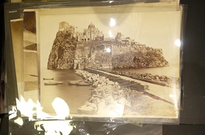 Lot 23 - Italy. A group of approximately 80 photographs of Italy, mostly c. 1870/1880s