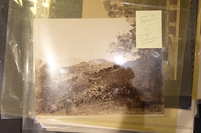 Lot 23 - Italy. A group of approximately 80 photographs of Italy, mostly c. 1870/1880s