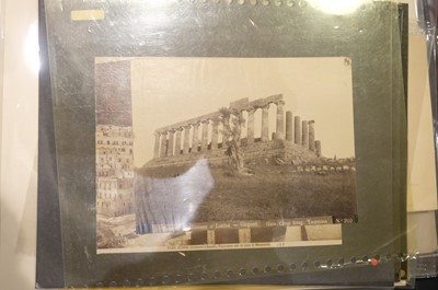Lot 23 - Italy. A group of approximately 80 photographs of Italy, mostly c. 1870/1880s