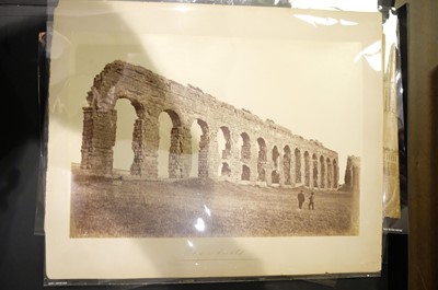 Lot 23 - Italy. A group of approximately 80 photographs of Italy, mostly c. 1870/1880s