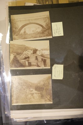 Lot 23 - Italy. A group of approximately 80 photographs of Italy, mostly c. 1870/1880s