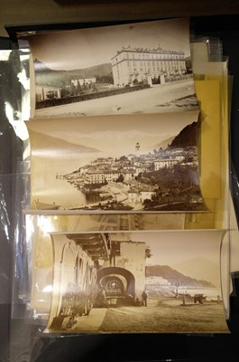 Lot 23 - Italy. A group of approximately 80 photographs of Italy, mostly c. 1870/1880s