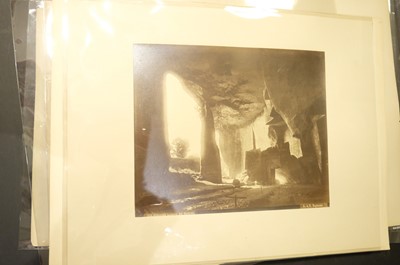 Lot 23 - Italy. A group of approximately 80 photographs of Italy, mostly c. 1870/1880s