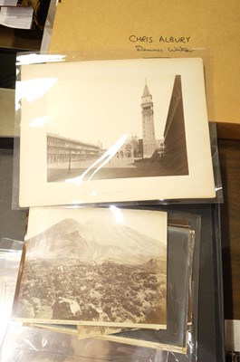 Lot 23 - Italy. A group of approximately 80 photographs of Italy, mostly c. 1870/1880s