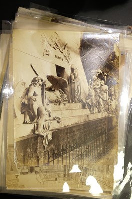 Lot 23 - Italy. A group of approximately 80 photographs of Italy, mostly c. 1870/1880s