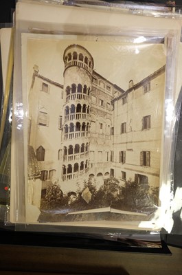 Lot 23 - Italy. A group of approximately 80 photographs of Italy, mostly c. 1870/1880s
