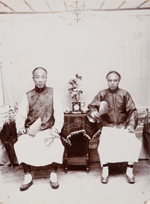 Lot 6 - China, India, Malta. Album compiled by Private W. Golding, 7th Hussars, 1910-15