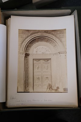Lot 24 - Italy. A large collection of approximately 400 photographs of Italian sculptures, c. 1880s