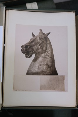 Lot 24 - Italy. A large collection of approximately 400 photographs of Italian sculptures, c. 1880s