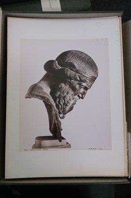 Lot 24 - Italy. A large collection of approximately 400 photographs of Italian sculptures, c. 1880s