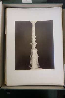 Lot 24 - Italy. A large collection of approximately 400 photographs of Italian sculptures, c. 1880s