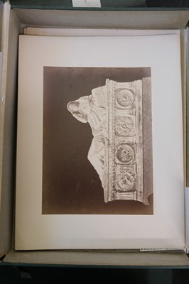 Lot 24 - Italy. A large collection of approximately 400 photographs of Italian sculptures, c. 1880s