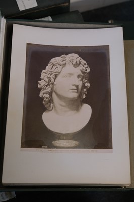 Lot 24 - Italy. A large collection of approximately 400 photographs of Italian sculptures, c. 1880s