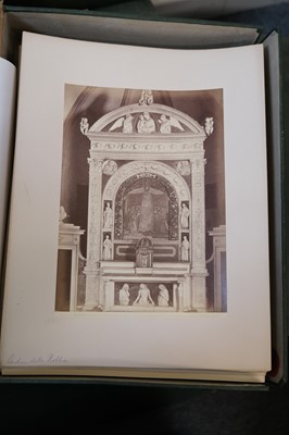 Lot 24 - Italy. A large collection of approximately 400 photographs of Italian sculptures, c. 1880s