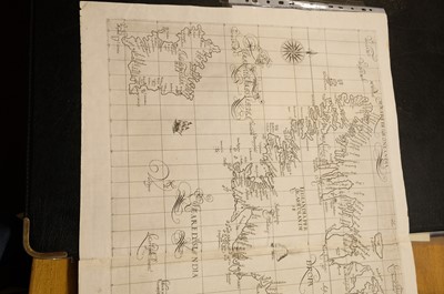 Lot 36 - Iceland. Dudley (Robert), Carta particolare dell' Isole di Islandia.., [1646 - 61]