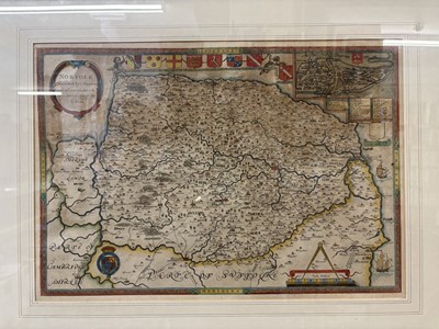 Lot 16 - Cheshire. Smith (William), Cestriae Comitatus Palatinus..., John Overton 1665 - 1707