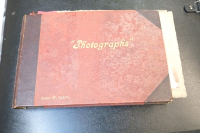 Lot 14 - European Photography. A group of 12 photograph albums, late 19th & early 20th century