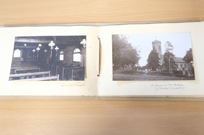 Lot 17 - Great Britain & Europe. A collection of 16 photograph albums, late 19th/20th c.