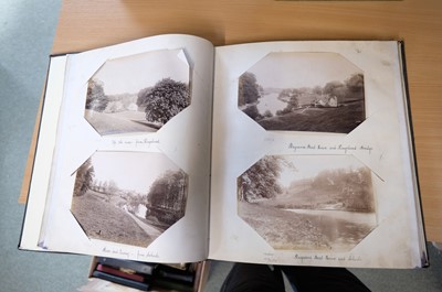 Lot 17 - Great Britain & Europe. A collection of 16 photograph albums, late 19th/20th c.