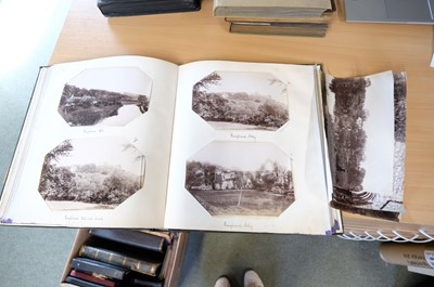 Lot 17 - Great Britain & Europe. A collection of 16 photograph albums, late 19th/20th c.