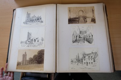 Lot 17 - Great Britain & Europe. A collection of 16 photograph albums, late 19th/20th c.