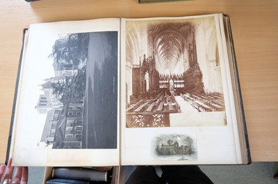 Lot 17 - Great Britain & Europe. A collection of 16 photograph albums, late 19th/20th c.