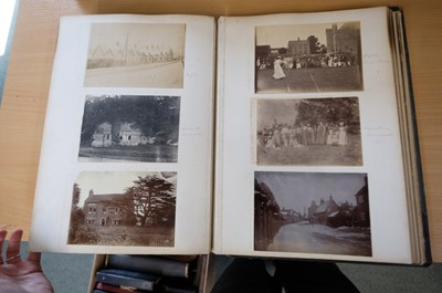 Lot 17 - Great Britain & Europe. A collection of 16 photograph albums, late 19th/20th c.