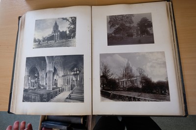Lot 17 - Great Britain & Europe. A collection of 16 photograph albums, late 19th/20th c.