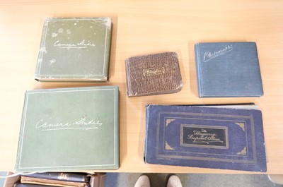 Lot 17 - Great Britain & Europe. A collection of 16 photograph albums, late 19th/20th c.