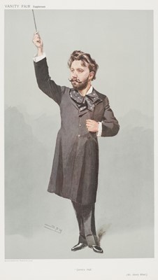 Lot 123 - Vanity Fair. A collection of approximately 90 'Men of the Arts' late 19th & early 20th-century