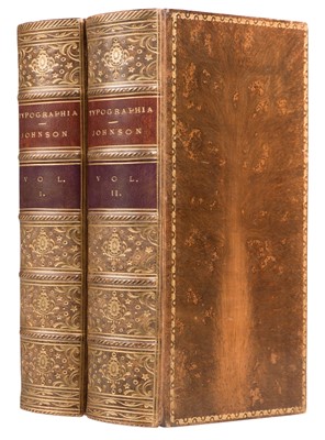 Lot 262 - Johnson (John). Typographia, 2 vols, 1st edition, 1824