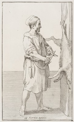 Lot 298 - Carracci (Annibale). Le arti di Bologna disegnate da Annibale Caracci, 2nd edition, 1740