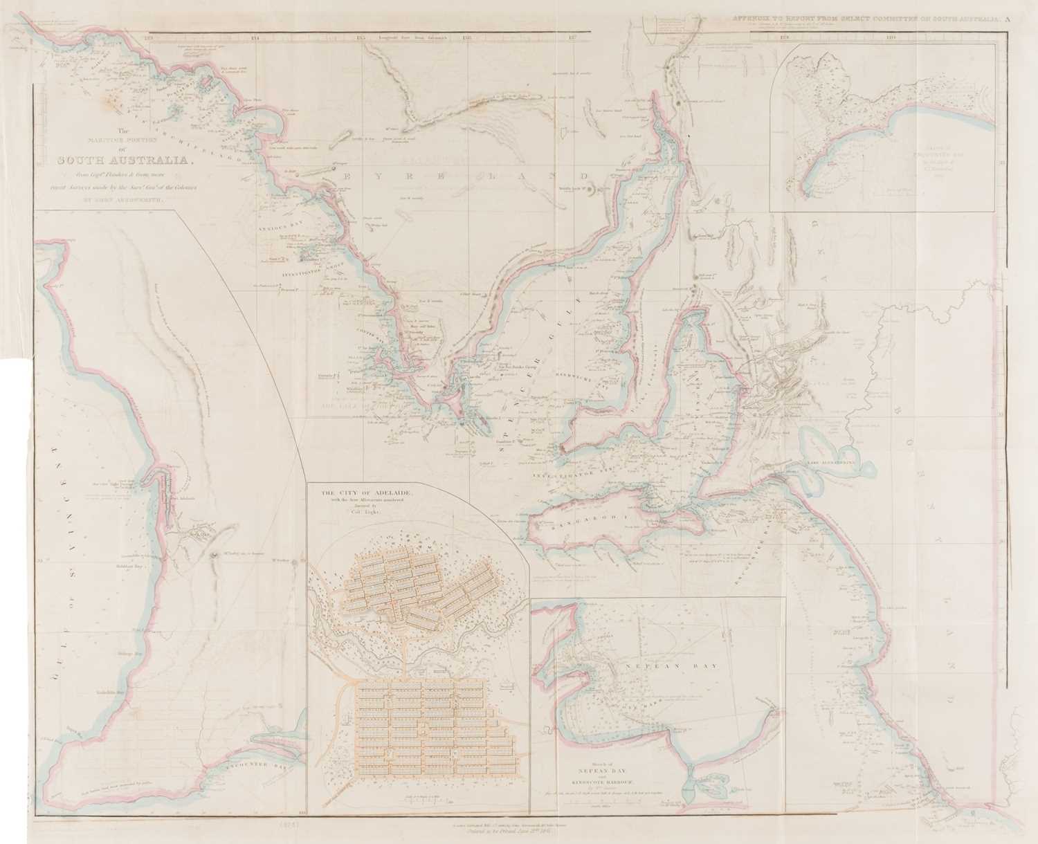 Lot 5 - Australia. Reports from the Select Committee on South Australia..., 1841