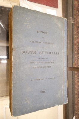 Lot 5 - Australia. Reports from the Select Committee on South Australia..., 1841