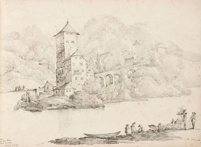 Lot 117 - Cunningham (Richenda, 1782-1855). Sketches in Switzerland Baden & Zurich, 1820, [cover-title]