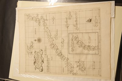 Lot 24 - East Africa. Dudley (Robert). Carta particolare..., è l'isola Mombazza..., [1646 - 61]
