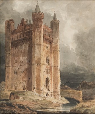Lot 100 - Girtin (Thomas, 1775-1802). Tattershall Castle, Lincolnshire