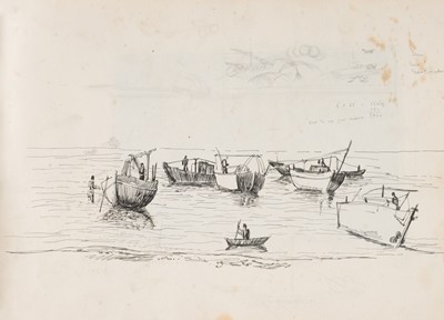 Lot 187 - Hebbar (Kattingeri Krishna, 1911-1996). Bandra Creek, 1967, watercolour