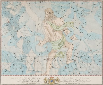 Lot 13 - Celestial charts. Bevis (John), Four charts of constellations, circa 1786